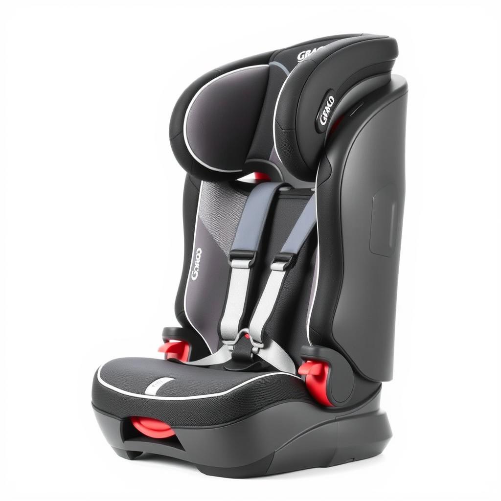 Graco TurboBooster Slim High-Back Booster Seat - slim profile design