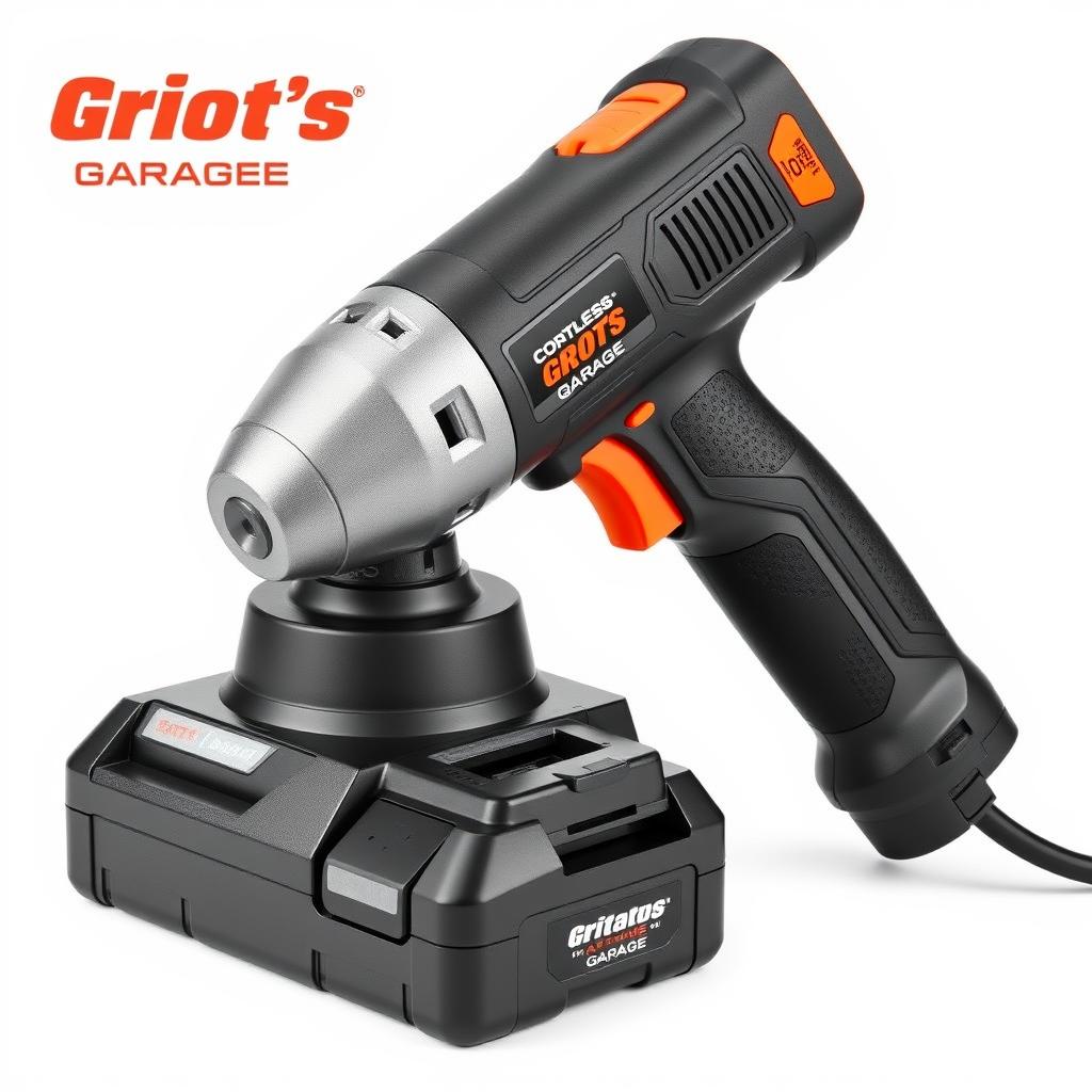 Griot's Garage G9 cordless polisher with ergonomic design