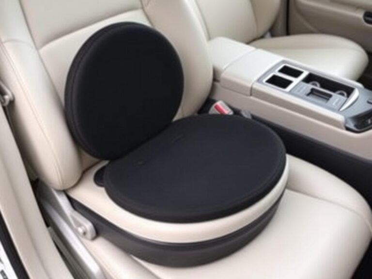 HealthSmart 360° Swivel Seat Cushion for elderly car mobility