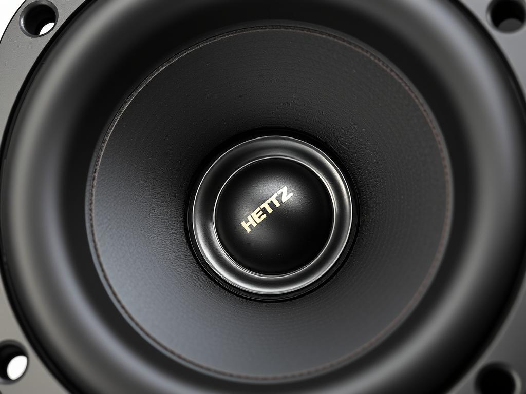 Hertz MPX 690.3 6x9 car speakers showing audiophile components