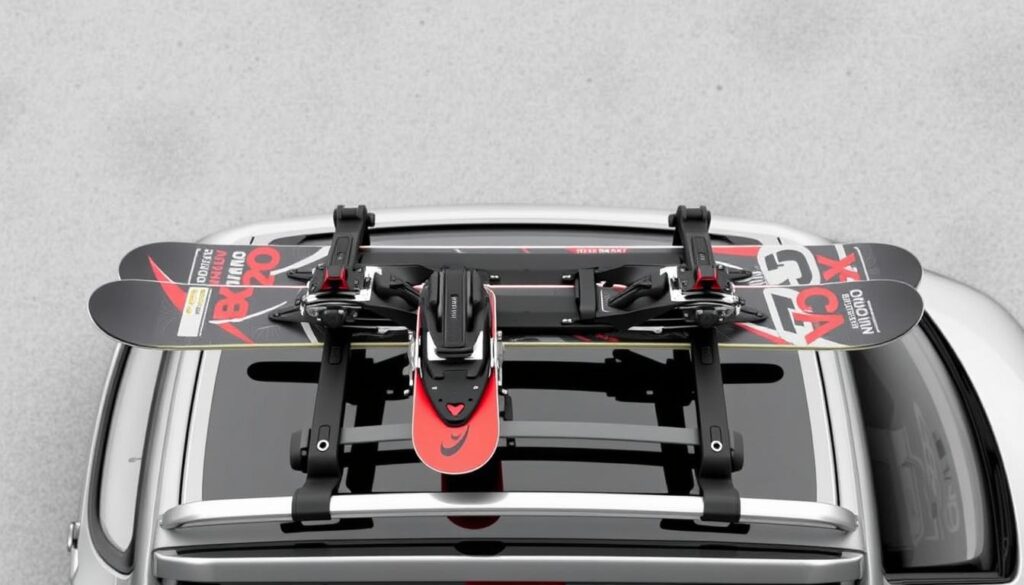 Inno Gravity INA952 compact ski rack