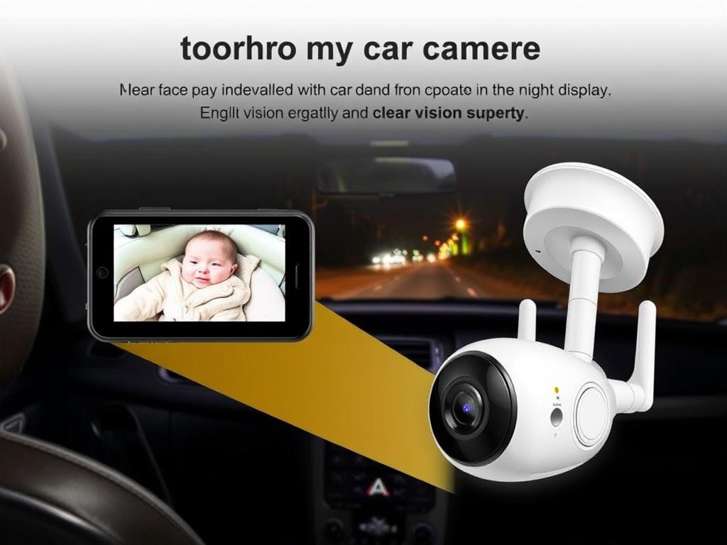 Itomoro Baby Camera showing night vision capability