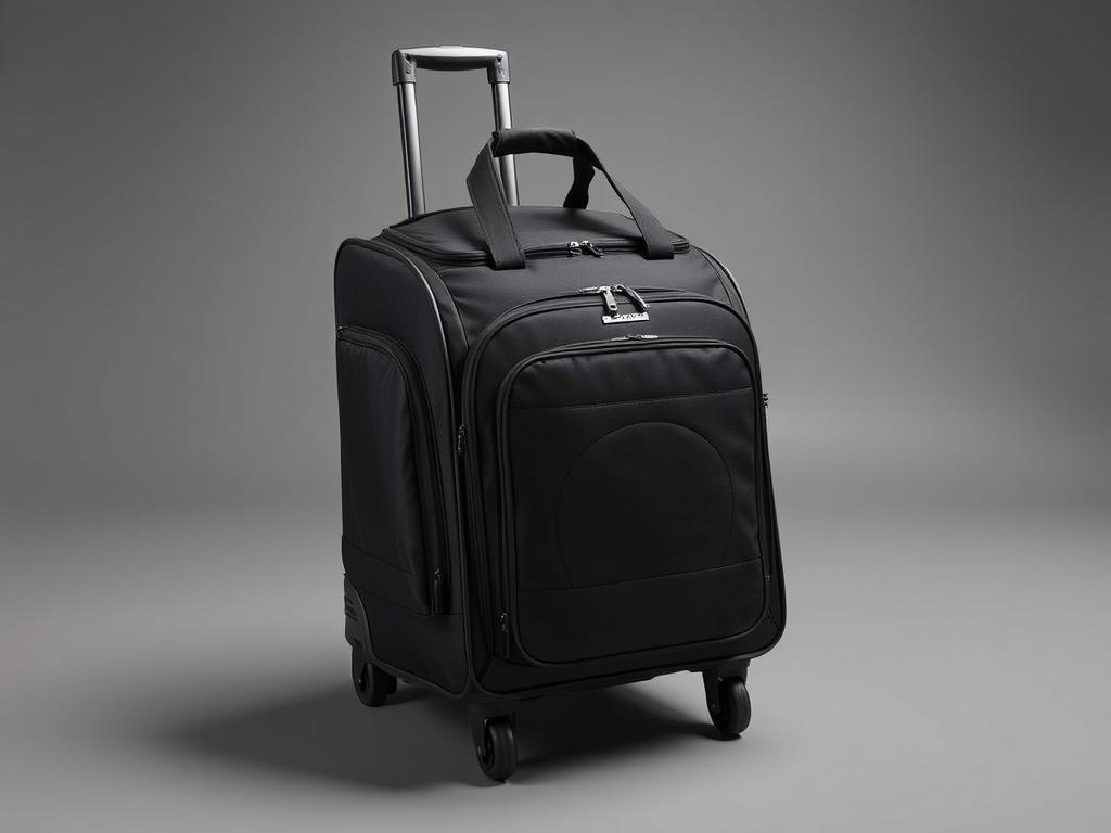 J.L. Childress Spinner Wheelie Deluxe Car Seat Travel Bag with four spinner wheels
