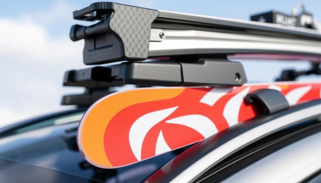 Küat Grip 4 premium ski rack with rubber teeth grips