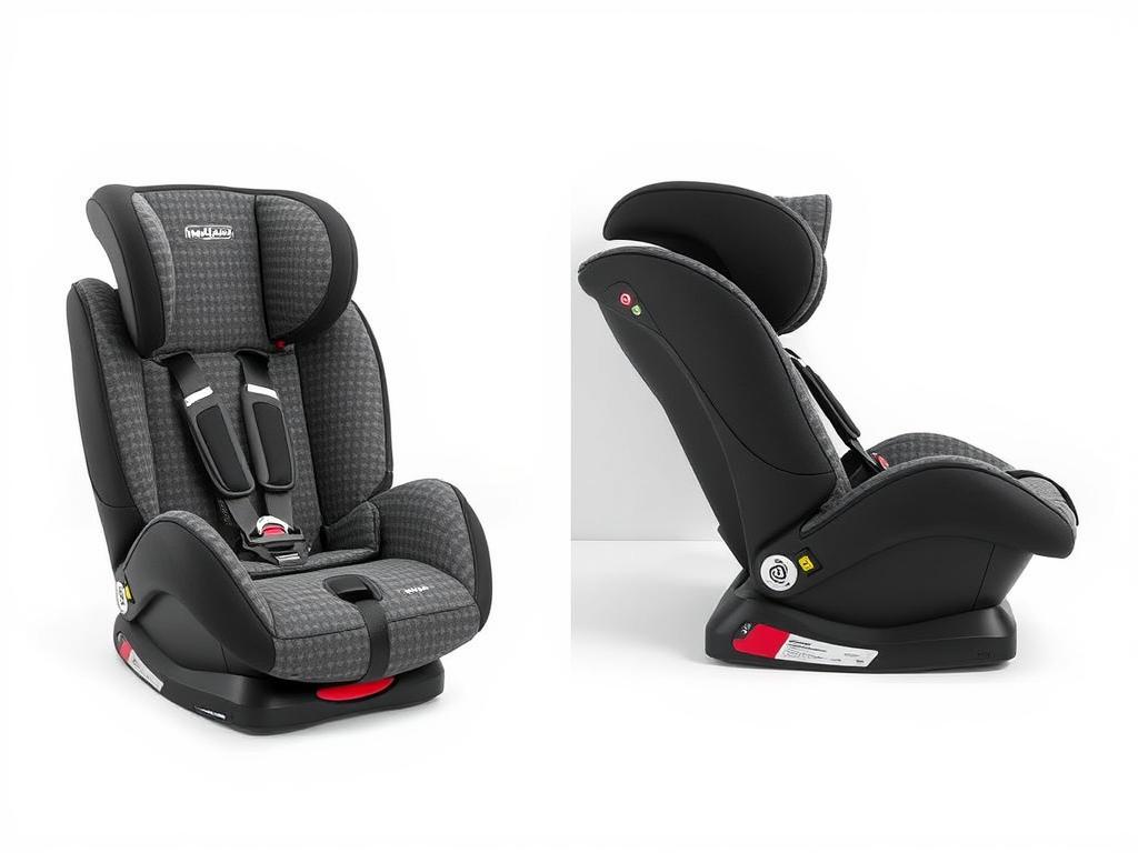 Maxi-Cosi Pria Max 3-in-1 Car Seat showing its slim profile and premium fabrics