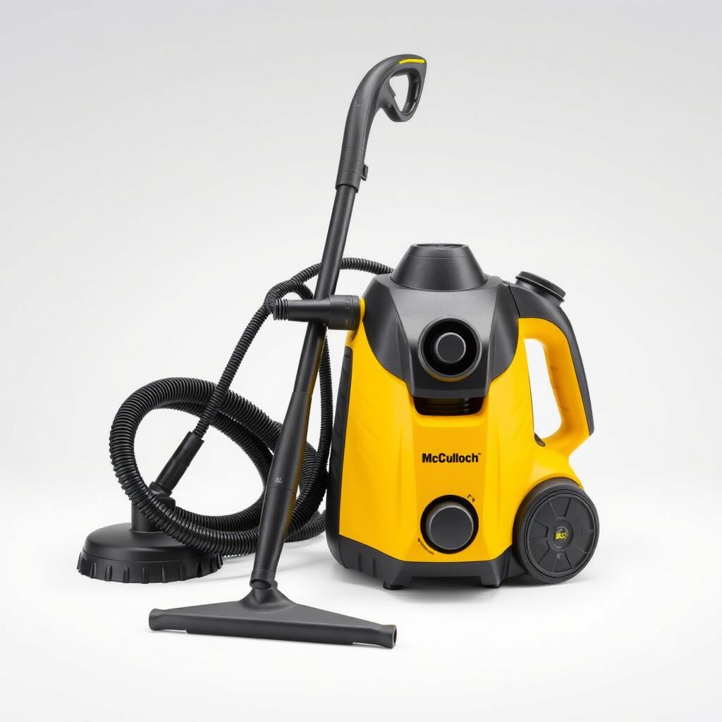 McCulloch MC1275 Heavy-Duty Steam Cleaner for car detailing