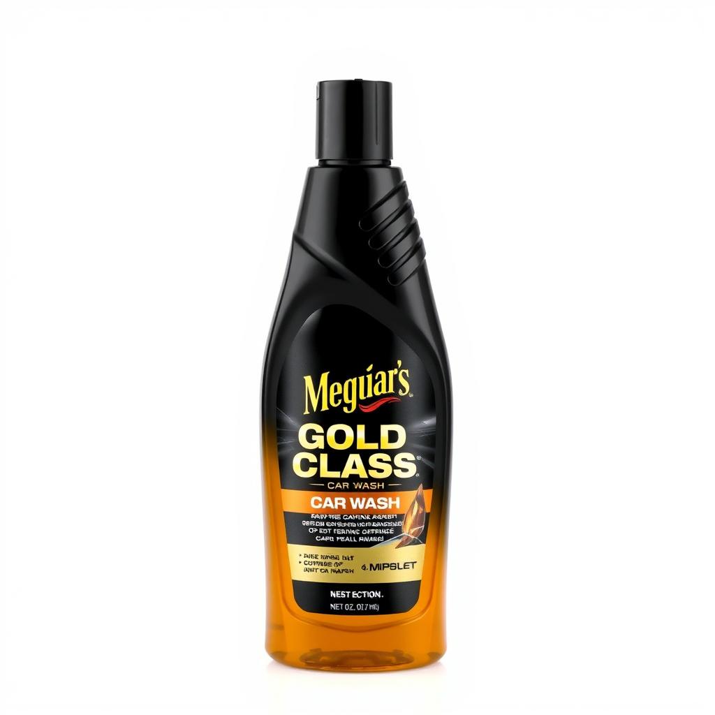 Meguiar's Gold Class Car Wash Shampoo with rich suds formula