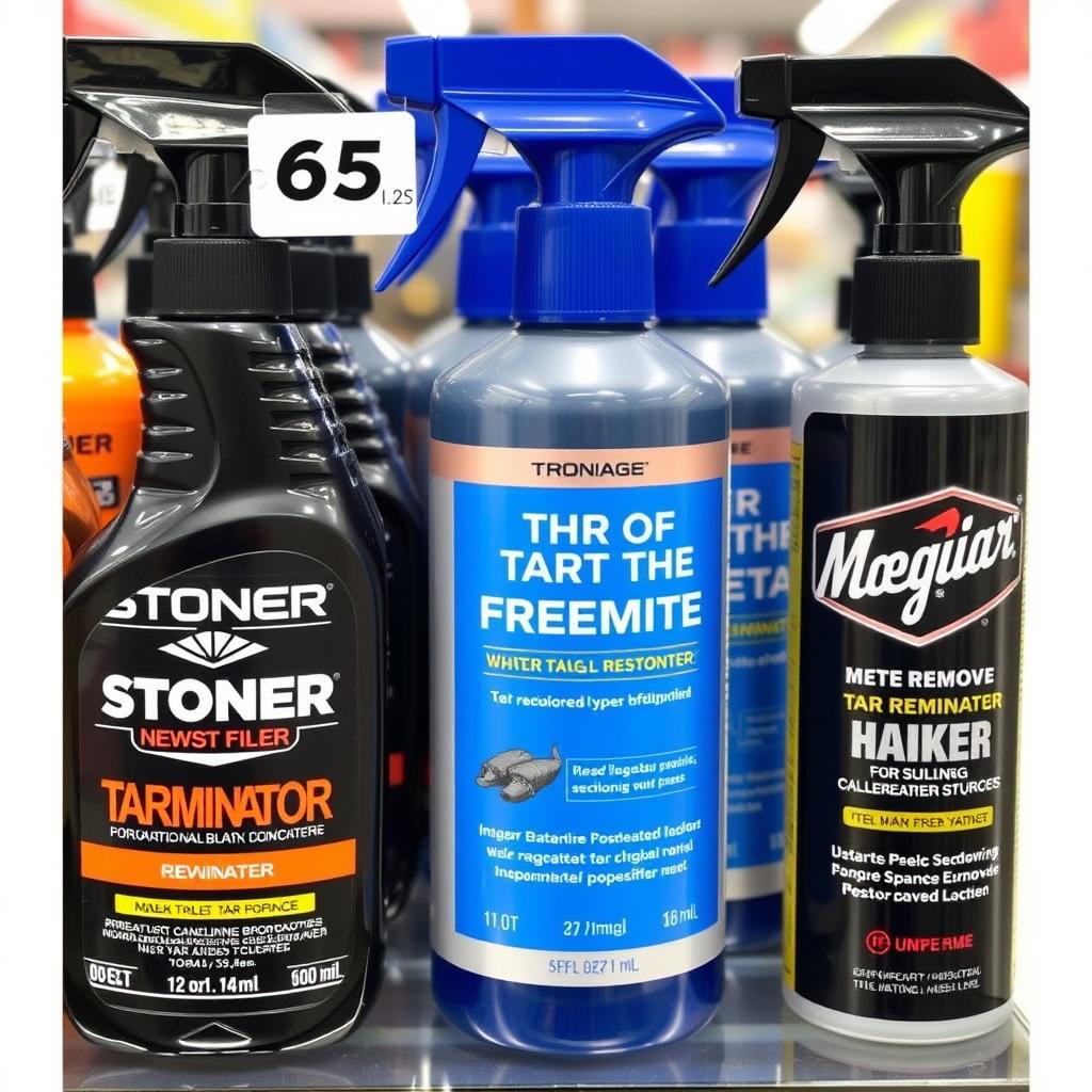 Mid-range tar remover products