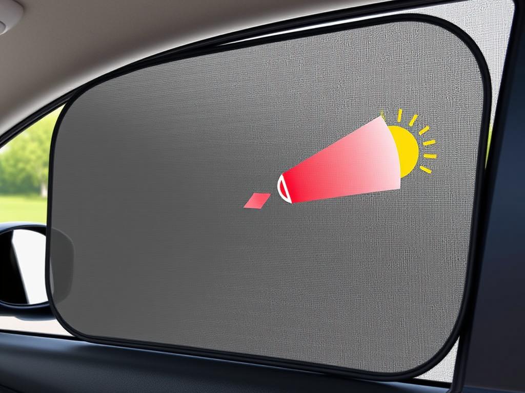Munchkin Brica Sun Safety shade with heat alert indicator