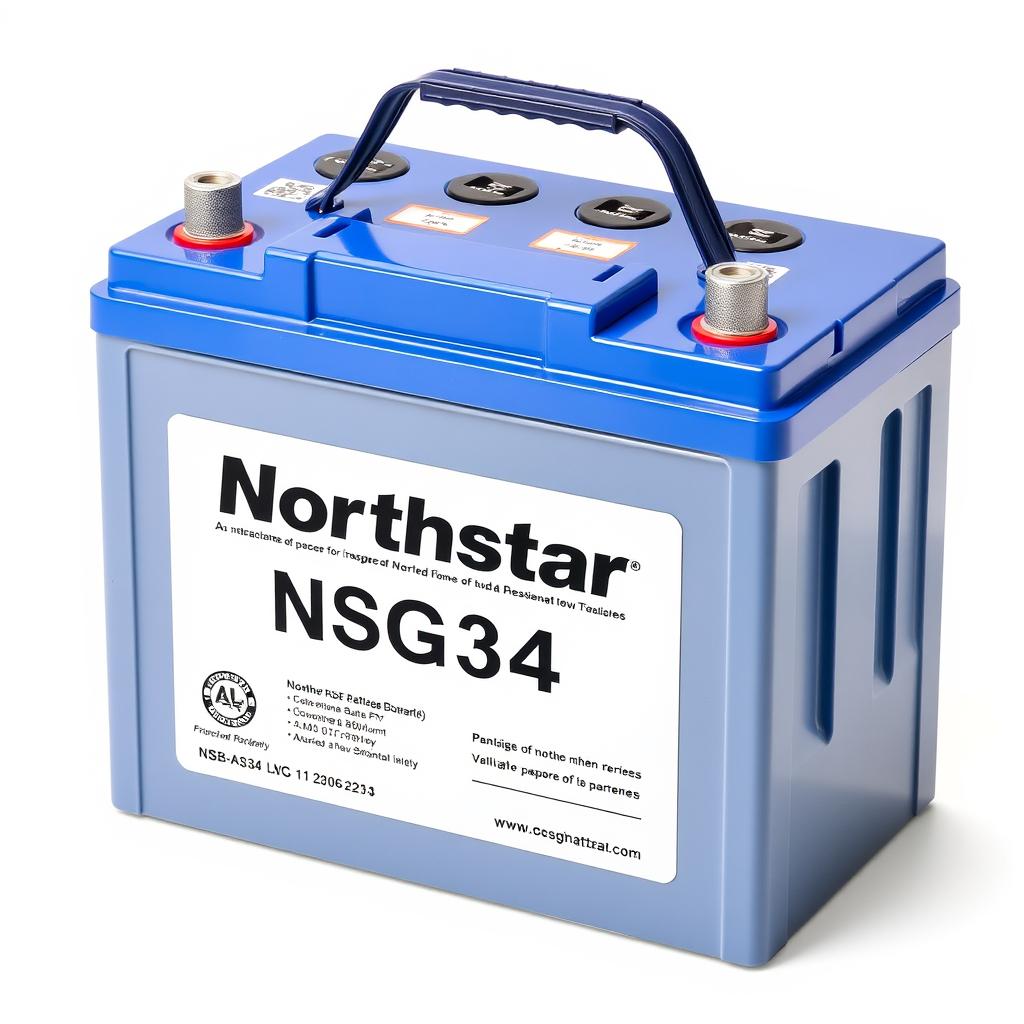 Northstar NSB-AGM34 Battery for car audio systems