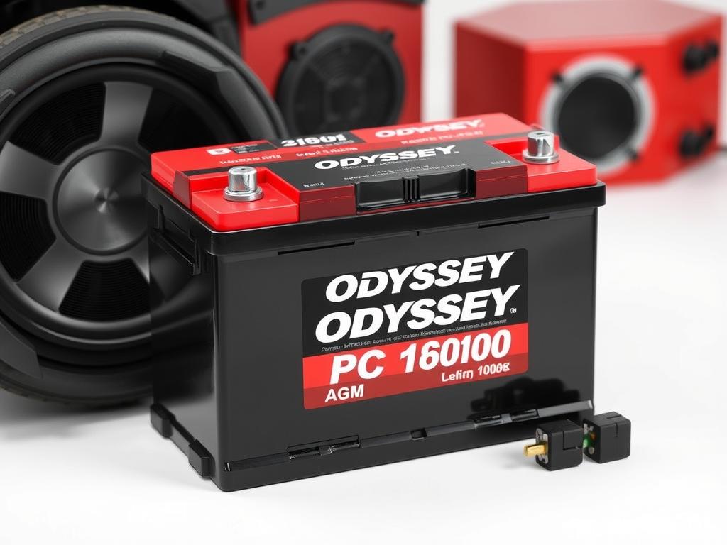 Odyssey PC1200 AGM Battery for car audio systems
