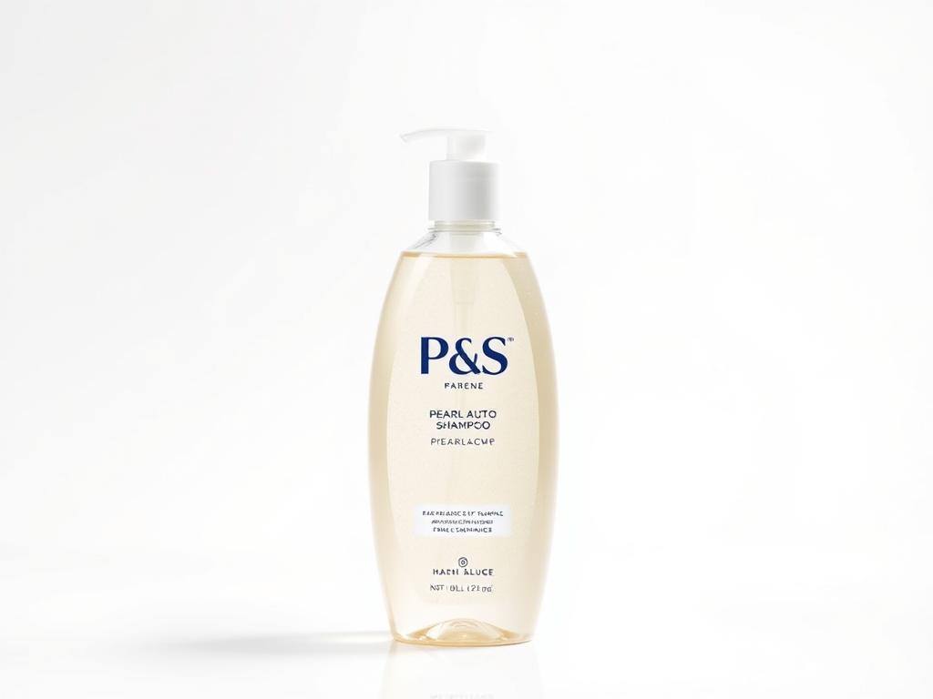 P&S Pearl Auto Shampoo bottle with pearl-colored liquid