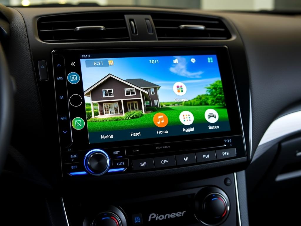 Pioneer AVH-W4500NEX in-dash DVD receiver with 6.9-inch screen