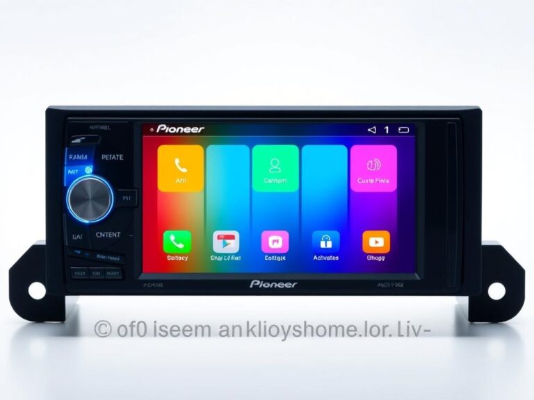 Pioneer DMH-W4660NEX double din car stereo with 6.8-inch screen