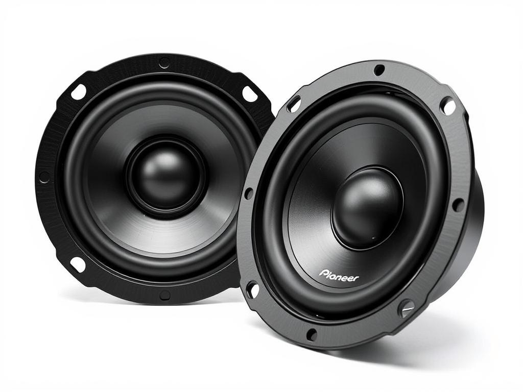 Pioneer TS-G1620F 6.5-inch budget car speakers with polypropylene cone