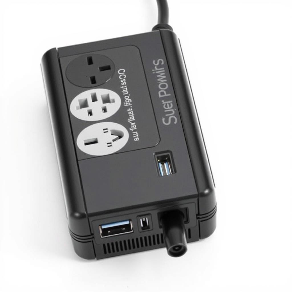 ShockFlo 200W Car Power Inverter with USB-C port