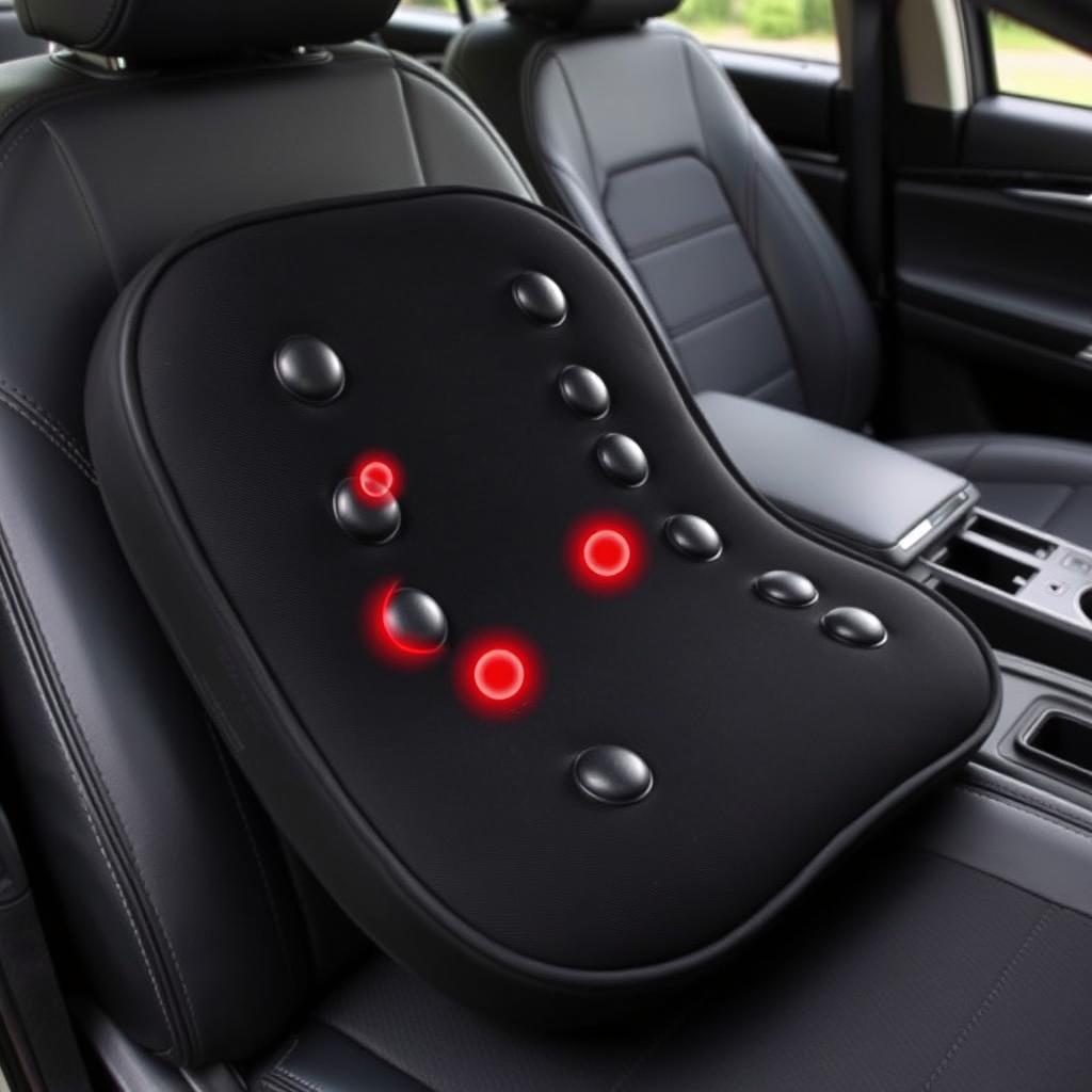 Snailax Shiatsu Massage Cushion with Heat for car seat
