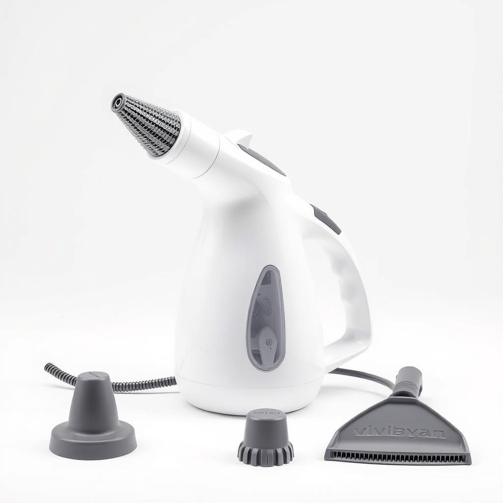 Vivibyan Handheld Pressurized Steam Cleaner for car detailing