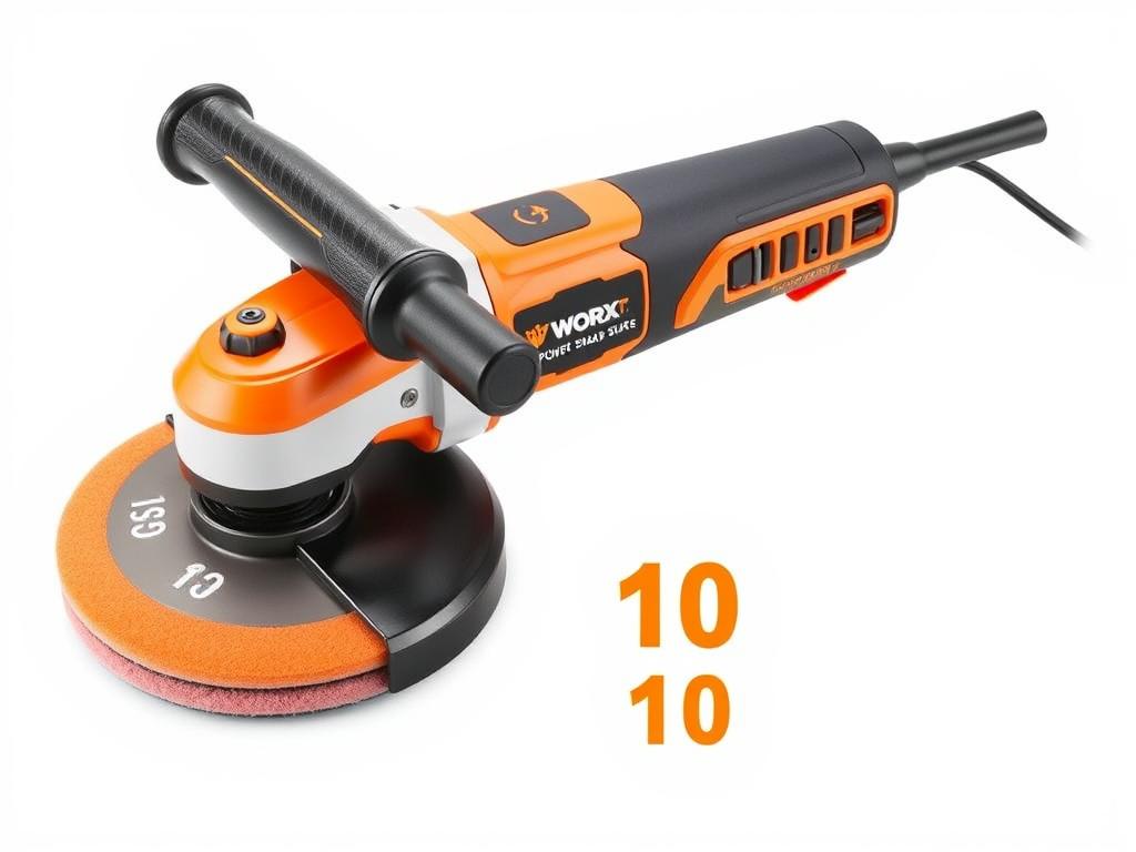 Worx WX856L Power Share Polisher with 10-inch pad