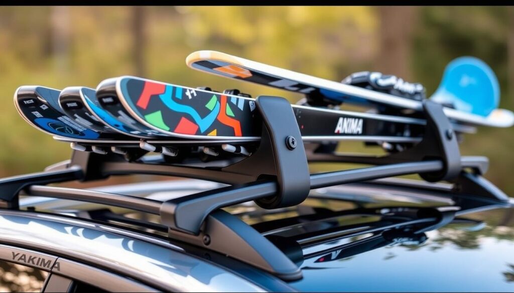 Yakima FatCat EVO 6 Ski Rack aerodynamic profile
