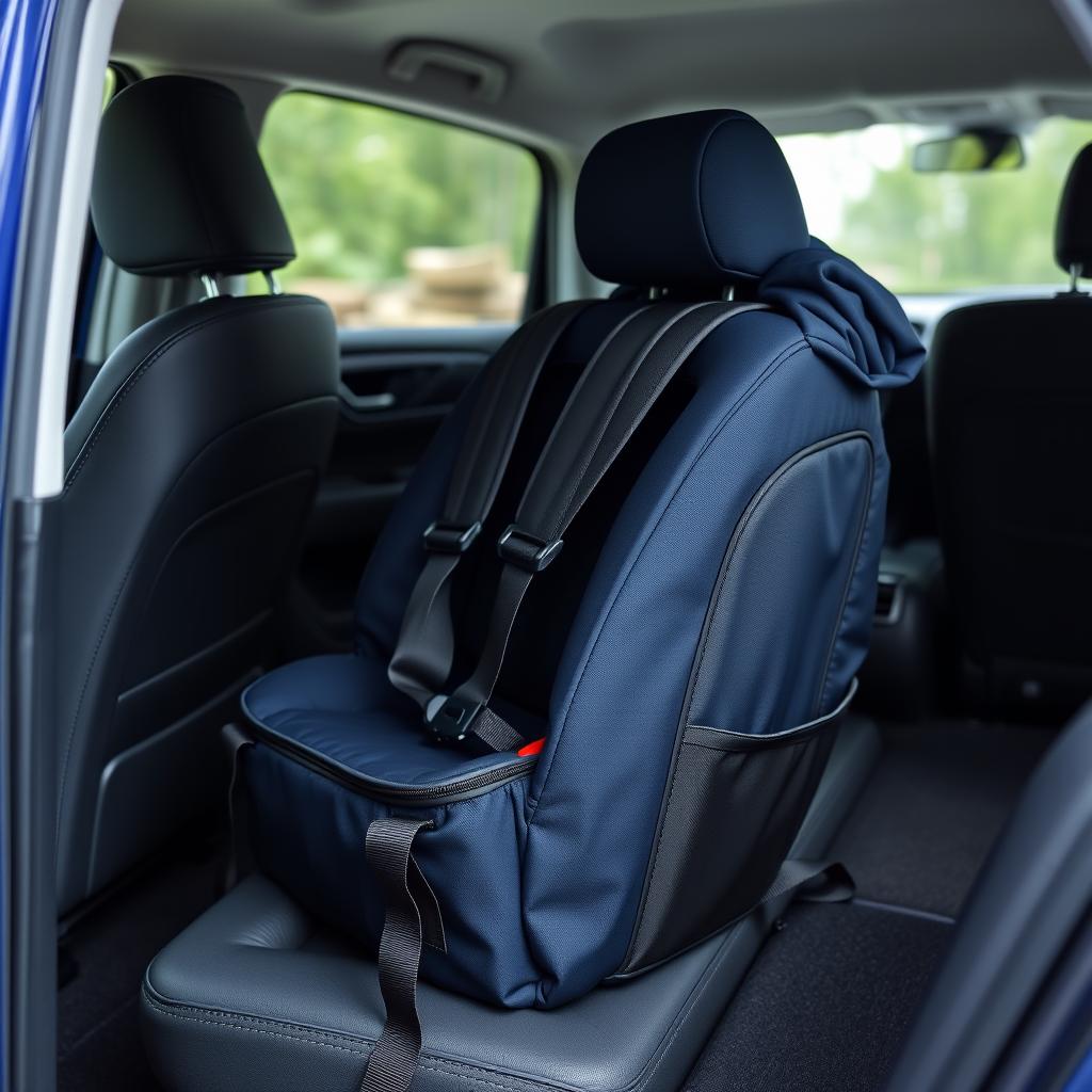 Zohzo Car Seat Travel Bag with padded backpack straps