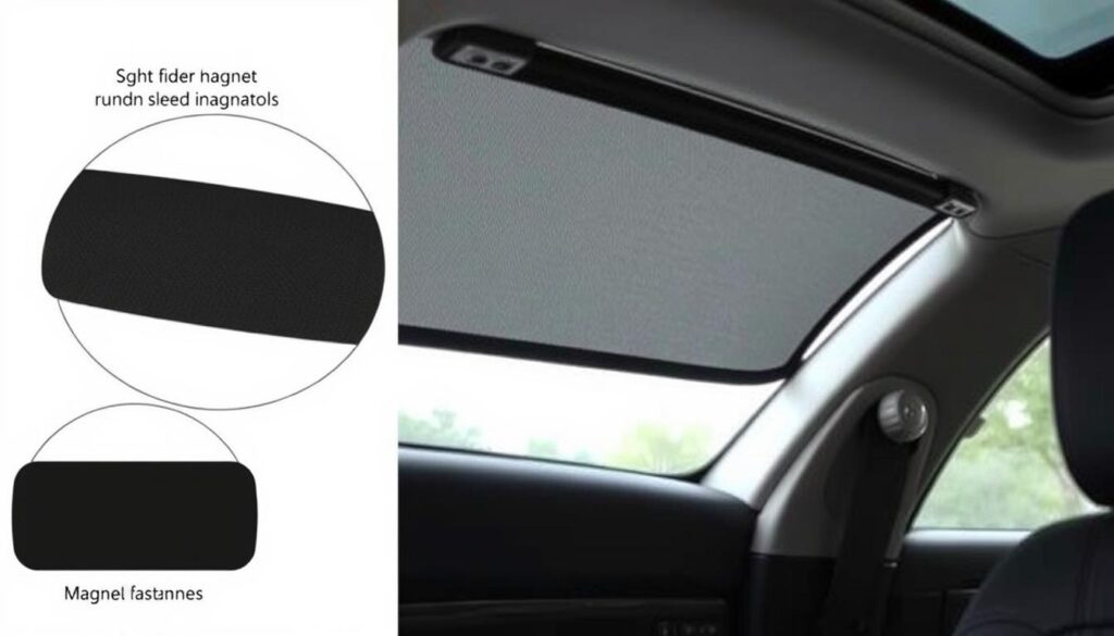 ggomaArt Universal Magnetic Shade blocking all light ggomaArt Universal Magnetic Shade blocking all light