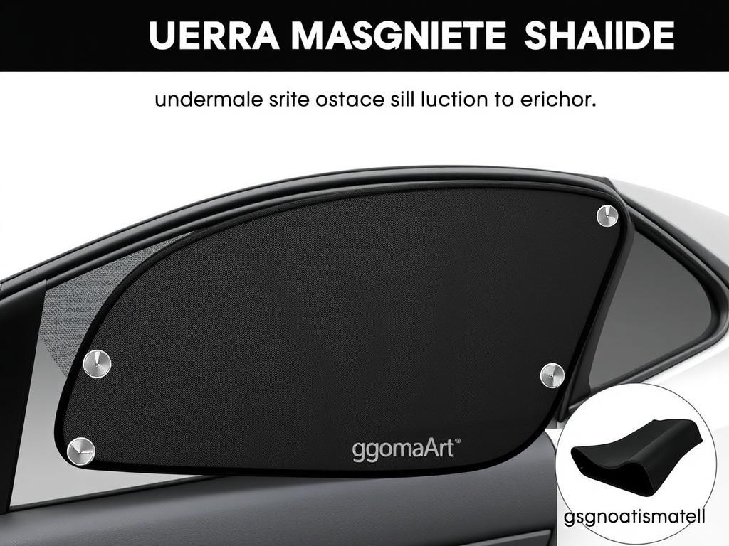 ggomaArt Universal Magnetic Shade for car windows