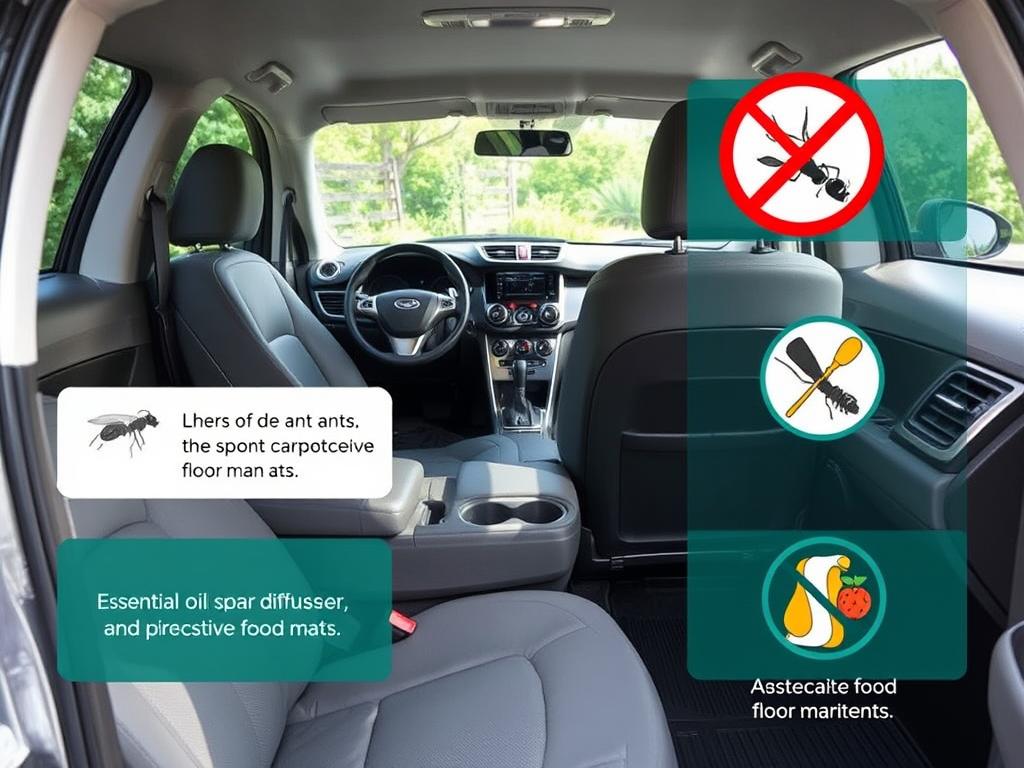 Preventive measures to keep ants out of car Preventive measures to keep ants out of car