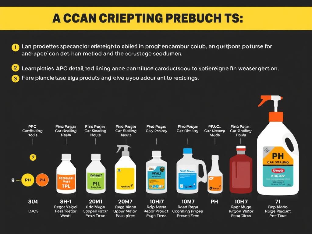 pH scale showing different APC products pH scale showing different APC products